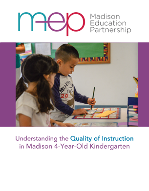 Understanding the Quality of Instruction in Madison 4-Year-Old Kindergarten cover.